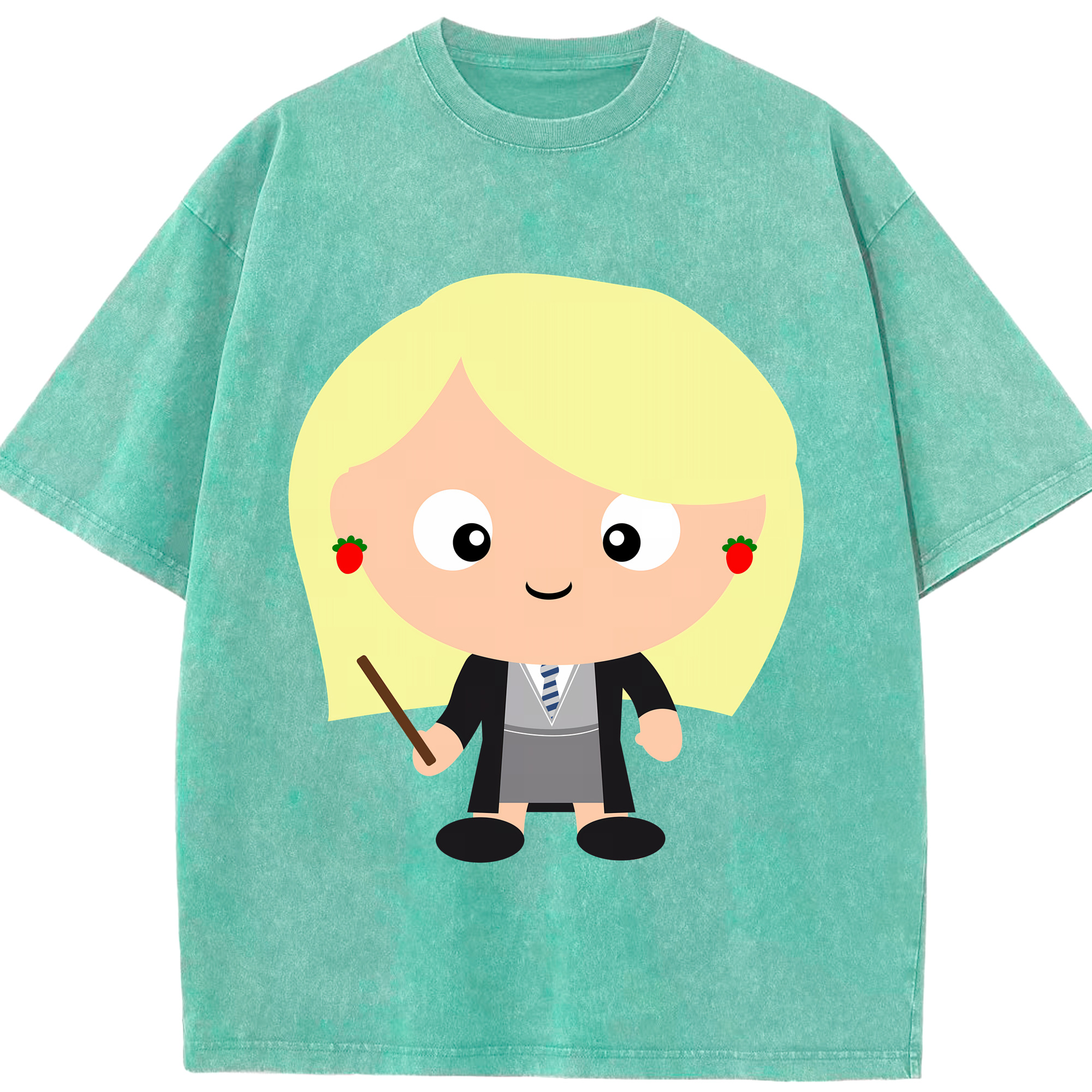 （画像用） Harry Potter ハリー・ポッターシリーズ 綿100% ヴィンテージ風 半袖Tシャツ（フロントプリント）
